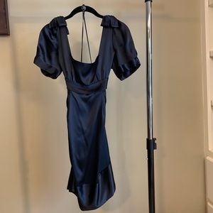 Rebecca Taylor Short Blue Dress